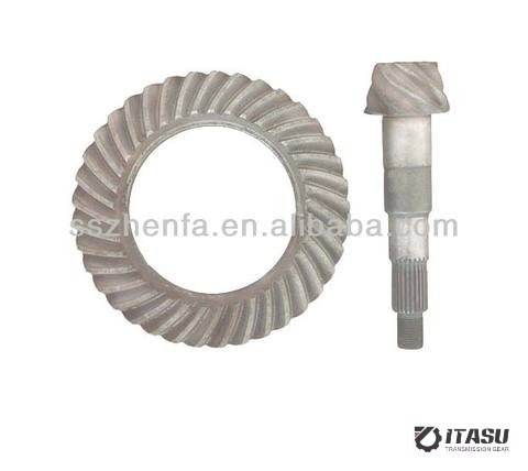 mitsubishi Canter 4D34 PS100 Crown Gear Pinion Gear Truck Parts MB005253 MB005252