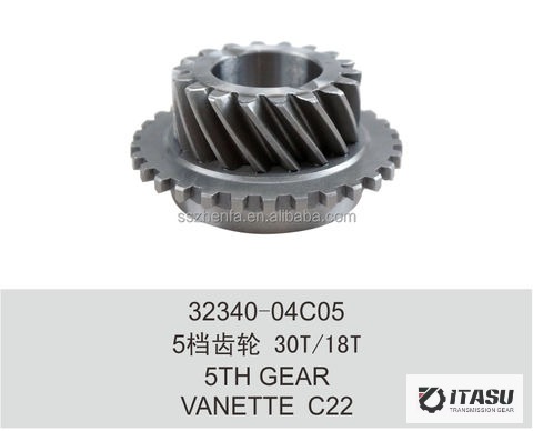 Vanette C22 Mainshaft 5th Gear Transmission Gear Fornissan 32340-04C05