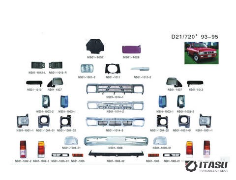 NISSA D21 720 93-95 Body Parts