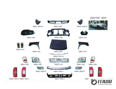 NISSA D22 720 2001 Body Parts