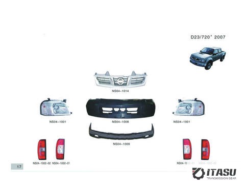 NISSA D23 2007 body parts