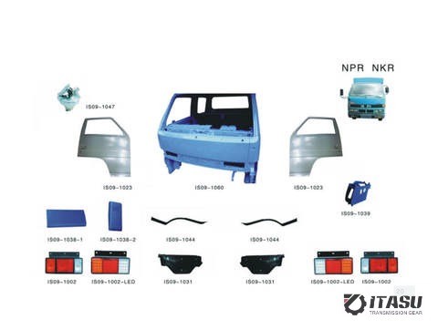 NKR NPR body parts
