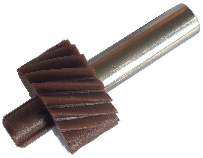 SPEEDOMETER ODOMETER GEAR SHAFT PEUGEOT405 BROWN-18T 2649.2