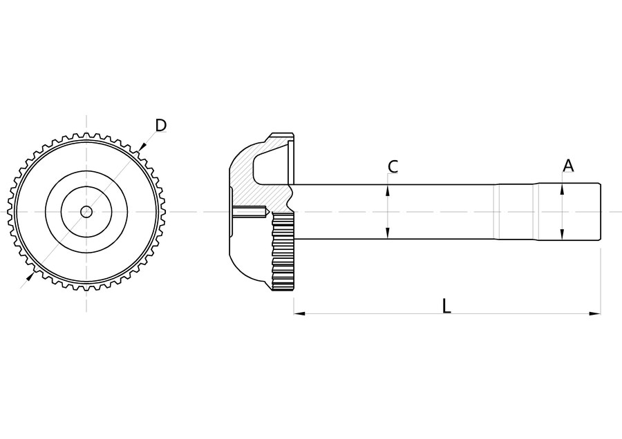AXLE SHAFT DX-530221