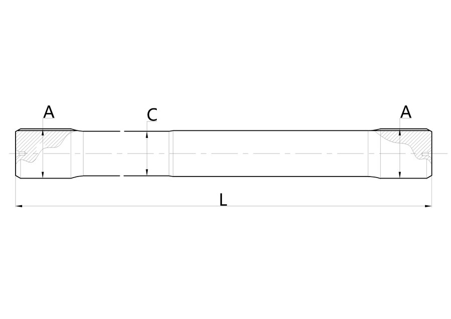 AXLE SHAFT DX-530301 264310