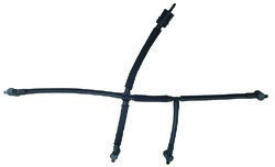 WATER PIPE SQ-50582 03L130235AJ FOR VW
