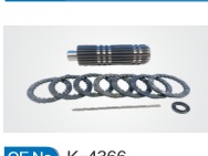 Spindle Kit K-4366 For Eaton Endurant Gearbox
